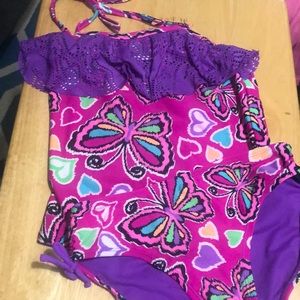 Girls size 10 2pc swimsuit